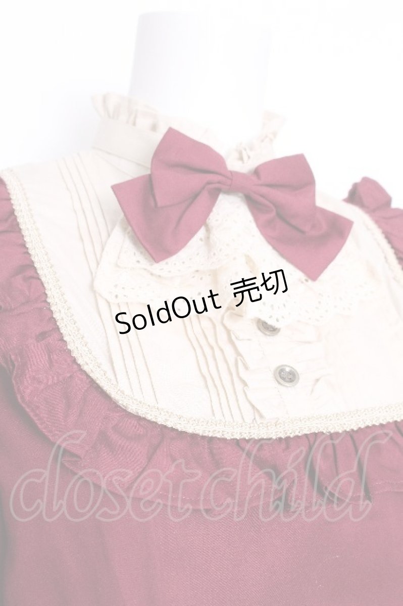 画像5: Victorian maiden / クラシカルドールロングドレス  ボルドー S-26-07-01-035-CL-OP-HR-ZS (5)