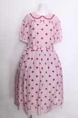 画像1: Jane Marple /Pas de bourreeドレス  ピンク S-26-07-01-043-JM-OP-AS-ZS (1)