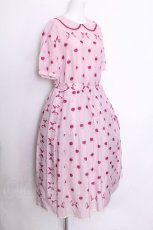 画像2: Jane Marple /Pas de bourreeドレス  ピンク S-26-07-01-043-JM-OP-AS-ZS (2)