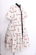 画像2: Q-pot. / プードルケーキシャツドレス  アイボリー S-26-07-01-011-QP-OP-HR-ZS (2)