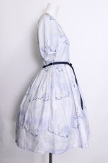 画像3: Leur Getter / Dreamy Carousel袖付ワンピース M サックス S-26-07-01-018-LU-OP-AS-ZS (3)