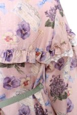 画像5: Leur Getter / Flower Letter袖付ワンピース  ピンク S-26-07-01-020-LU-OP-AS-ZS (5)