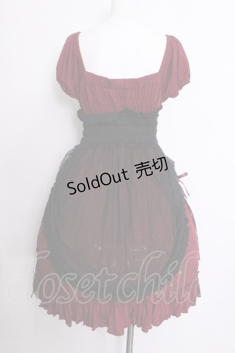 画像3: PUTUMAYO / Classical Timeカットワンピース  ワイン S-26-07-04-043-PT-SK-HR-ZS (3)