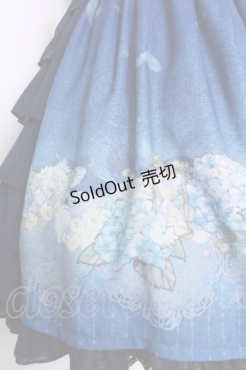 画像5: EQUINOX / 紫陽花ワンピース S ブルー S-26-07-04-047-LO-OP-HR-ZS (5)