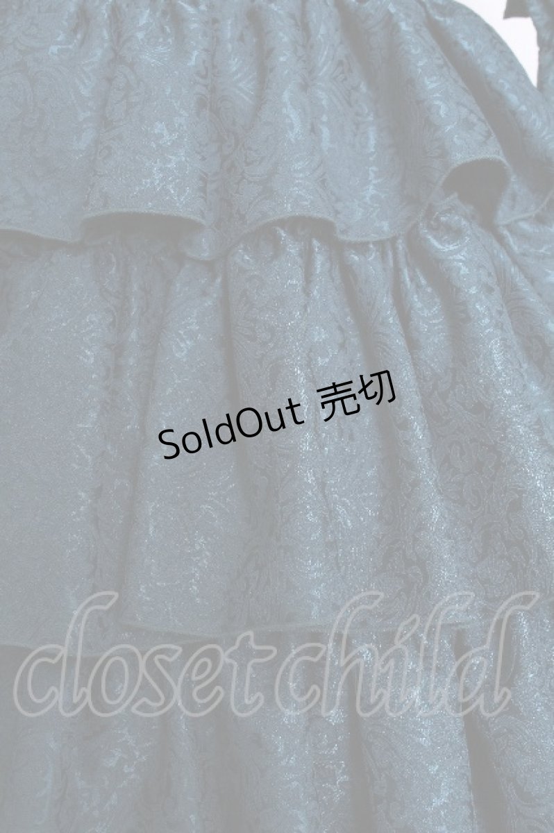 画像4: Vallee lys / Coquelicot Dress midi length Jacquard  グリーン S-26-07-04-049-GO-OP-AS-ZS (4)