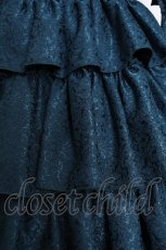 画像4: Vallee lys / Coquelicot Dress midi length Jacquard  グリーン S-26-07-04-049-GO-OP-AS-ZS (4)