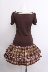 画像3: PUTUMAYO / blooming partyカットワンピース  ブラウン S-26-07-04-052-PT-OP-HR-ZS (3)
