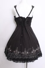 画像3: Ozz oneste / 裾バラ刺繍チュニック  黒 S-26-07-04-057-OO-OP-HR-ZS (3)