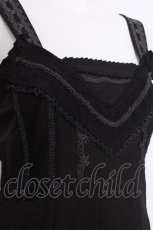 画像5: Ozz oneste / 裾バラ刺繍チュニック  黒 S-26-07-04-057-OO-OP-HR-ZS (5)