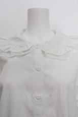 画像4: majoretty / 襟レースブラウス  白 S-26-07-04-015-LO-BL-AS-ZS (4)