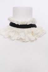 画像5: PUTUMAYO / ヘッドドレス付フリルカーディガン  白 S-26-07-04-019-PT-TO-HR-ZS (5)