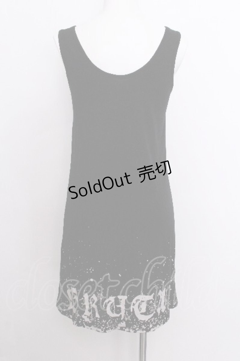画像3: GOTH / プリントタンク  黒 S-26-07-04-023-GO-TO-HR-ZS (3)