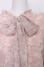 画像5: titty&Co. / 花柄シフォントップス  ピンク S-26-07-05-018-LO-TO-HR-ZS (5)