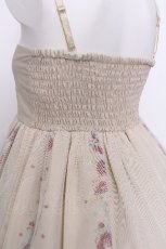 画像7: axes femme / チュールレイヤードキャミワンピース M オフ S-26-07-05-039-AX-SK-HR-ZS (7)