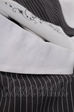 画像9: axes femme / 夜空刺繍襟ドッキングワンピース  黒ｘ白 S-26-07-05-048-AX-OP-HR-ZS (9)