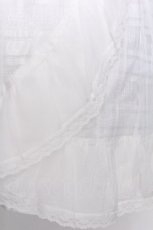 画像6: LIZ LISA / チェックフリルカシュクールスカート  白 S-26-07-05-052-LO-SK-AS-ZS (6)