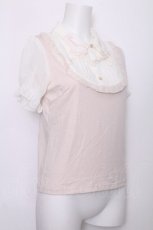 画像3: LIZ LISA / カットシフォンブラウス  ピンク S-26-07-05-007-LO-BL-HR-ZS (3)