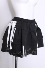 画像3: Amilige / ハイウエストフリルジャージパンツ  黒 S-26-07-05-060-PU-PA-AS-ZS (3)