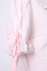 画像8: BABY,THE STARS SHINE BRIGHT /ロゴ刺繍ブラウス  ピンク S-26-07-05-008-BA-BL-AS-ZS (8)