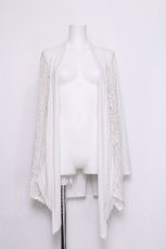 画像1: axes femme / UVカットトッパーカーデ  白 S-26-07-05-011-AX-TO-HR-ZS (1)