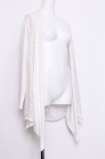 画像3: axes femme / UVカットトッパーカーデ  白 S-26-07-05-011-AX-TO-HR-ZS (3)