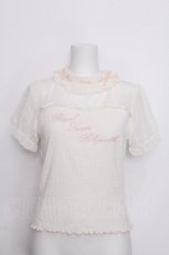 画像1: LIZ LISA / リブ刺繍トップス  オフ S-26-07-05-015-LO-TO-HR-ZS (1)
