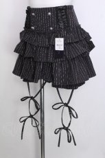 画像3: Amilige / ハイウエストボタンツキフリルパンツ  黒 S-26-07-06-049-PU-PA-AS-ZS (3)