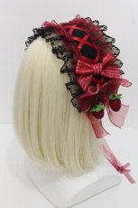 画像2: LOLITA / ヘッドドレス  黒 S-26-07-06-006-LO-AC-AS-ZS (2)