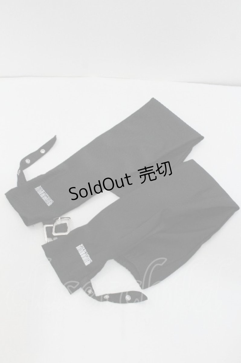 画像1: NieR Clothing / アームカバー  黒 S-26-07-06-003-PU-ZA-AS-ZS (1)