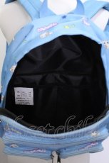 画像4: NieR Clothing / BACKPACK 【シナモロール×NieRちゃん】  サックス S-26-07-06-017-PU-BG-AS-ZS (4)