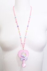 画像1: Angelic Pretty / Heartラトルネックレス  ピンク S-26-07-06-019-AP-AC-AS-ZS (1)