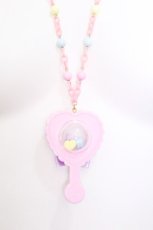 画像3: Angelic Pretty / Heartラトルネックレス  ピンク S-26-07-06-019-AP-AC-AS-ZS (3)