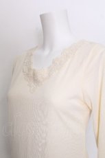 画像3: axes femme / Vレースプルオーバー  キナリ S-26-07-06-028-AX-TO-HR-ZS (3)