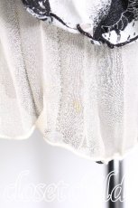 画像5: Ozz oneste / 花プリント2Wayスカート  黒ｘベージュ S-26-07-08-053-OO-SK-HR-ZS (5)