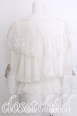 画像2: axes femme / パゴダスリーブ風トップス  白 S-26-07-08-009-AX-TO-AS-ZS (2)