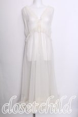 画像1: axes femme / レイヤード用チュールワンピース  オフ S-26-07-08-023-AX-OP-AS-ZS (1)