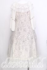 画像2: axes femme / オーナメント柄レース重ワンピース  オフ S-26-07-08-024-AX-OP-AS-ZS (2)