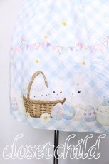 画像3: axes femme kawaii / イースター柄ワンピース M サックス S-26-07-08-031-AX-OP-AS-ZS (3)