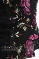 画像4: Ozz On / 刺 チュールキャミ  黒 S-26-07-09-030-OO-TO-HR-ZS (4)