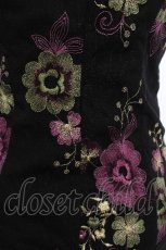 画像4: Ozz On / 刺 チュールトップス  黒 S-26-07-09-031-OO-TO-HR-ZS (4)