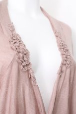 画像5: INGEBORG / お花モチーフカーディガン  ピンク S-26-07-09-037-LO-TO-HR-ZS (5)
