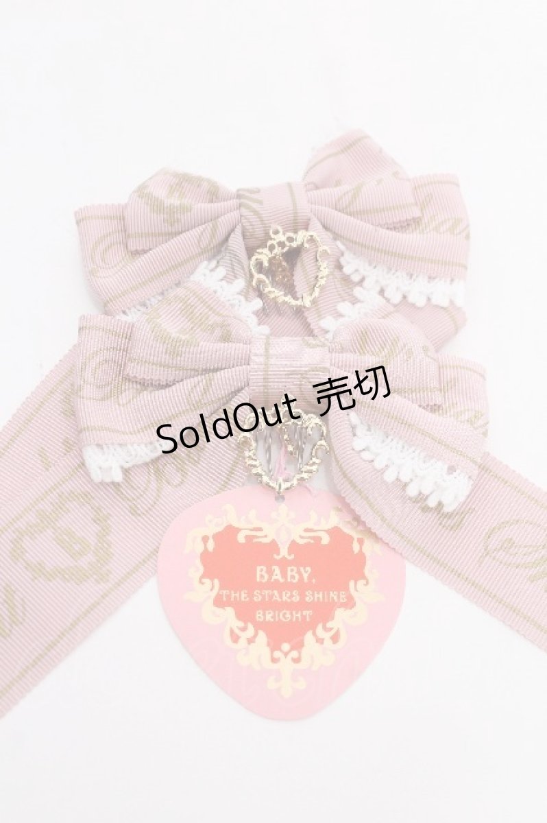 画像3: BABY,THE STARS SHINE BRIGHT / Best Wishesリボンコーム  ピンク S-26-07-09-005-BA-AC-HR-ZS (3)