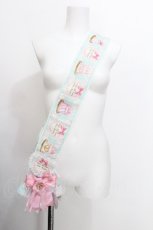 画像1: BABY,THE STARS SHINE BRIGHT / Princess Entremets A Dream in a Sweet Castle柄エシャルプ  ミント S-26-07-09-007-BA-ZA-HR-ZS (1)