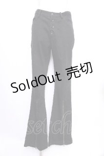 BLACK PEACE NOW クロップドパンツ サスペンダー付き BLACK PEACE NOW（ブラックピースナウ）の古着 ゴス美品！