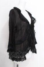 画像2: INGEBORG / レースカーディガン  黒 S-26-07-09-026-LO-TO-HR-ZS (2)