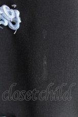 画像6: NieR Clothing / チャイナボタンパーカー  黒ｘサックス S-26-07-11-031-PU-TO-AS-ZS (6)