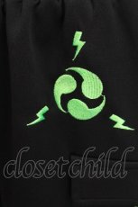画像4: ACDC RAG / 渦雷ショートパンツ&レッグウォーマーセット  黒ｘ黄緑 S-26-07-11-059-PU-PA-AS-ZS (4)