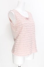 画像3: INGEBORG / レースリボンインナーチュニック 9 ピンク S-26-07-11-002-LO-TO-HR-ZS (3)
