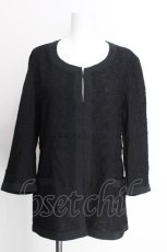 画像1: INGEBORG / 総レースカーディガン  黒 S-26-07-11-025-LO-TO-HR-ZS (1)