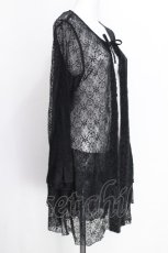 画像3: INGEBORG / 総レースカーディガン  黒 S-26-07-11-027-LO-TO-HR-ZS (3)